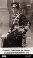 Das Porträt zeigt Prinzessin Victoria von Preußen 1910 in der Uniform ...