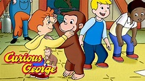 Curious George 🐵 George teaches everyone to dance 🐵 Kids Cartoon 🐵 Kids ...