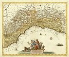 Carta Geografica del Governo Della Liguria o sia dello Stato della ...