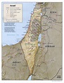 Map of Israel cities: major cities and capital of Israel