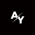 AY Logo Letter Monogram Slash with Modern logo designs template 2840010 ...