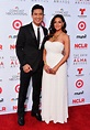 Mario Lopez walked the red carpet with his wife, Courtney Mazza ...