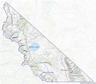 Map of Mono County, California - Địa Ốc Thông Thái