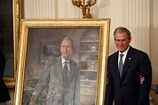 Wisecracks in White House As Bush Portrait Is Unveiled - The New York Times