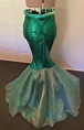 Ariel the little Mermaid Women's costume skirt for Cosplay, Parties ...