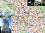 Stadtplan von Hannover | Detaillierte gedruckte Karten von Hannover ...