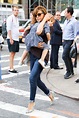 Eva Mendes Was Seen With Her Daughter Esmeralda on Madison Avenue in New York City 09/26/2017-2 ...