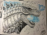 Godzilla 2014 Sketch at PaintingValley.com | Explore collection of Godzilla 2014 Sketch