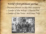 PPT - The Tories and the Whigs- British dual party system PowerPoint ...