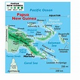 Mapas de Papúa Nueva Guinea - Atlas del Mundo