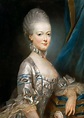 Porträt der Erzherzogin Maria Antonia von Österreich 1755-1793, der ...