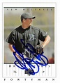 Brian Stokes autographed baseball card (Tampa Rays, SC) 2003 Upper Deck ...