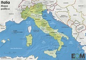 El mapa político de Italia - Mapas de El Orden Mundial - EOM