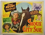 Movie Poster, "Sioux City Sue" (1946) Western - Aug 10, 2013 | LOUIS J ...