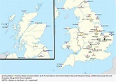 RAF Airfields Map