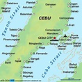 Map of Cebu, Philippines (Philippines) - Map in the Atlas of the World ...
