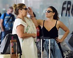 ROMINA POWER and ROMINA CARRISI-POWER Catch a Taxi in Rome 09/23/2022 ...
