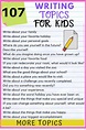 107 Creative writing topics for kids: Imaginative & Fun - Kids n Clicks