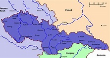 Image - Map of Czechoslovakia 1938.png - Alternative History