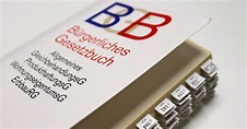 BGB kaufen: Bürgerliches Gesetzbuch als Begleiter in der Praxis