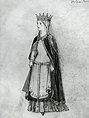 Matilda of Flanders, the first Norman queen of England. She was the ...