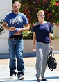 Jaime Pressly finally has something to smile about as she steps out ...