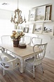 Shabby Chic Style: 18 Dining Room Design Ideas For A Vintage Vibe