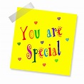 You Are Special Yellow Sticker - Free image on Pixabay
