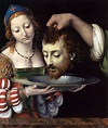Salome with the head of St. John the Baptist - Andrea Solario - WikiArt ...