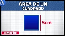 ÁREA de un CUADRADO | Calcular el Área de un Cuadrado (Super fácil ...