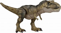Amazon.com: Jurassic World Dominion Dinosaur T Rex Toy, Thrash ‘N ...