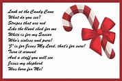 Candy Cane Poem Printable Web Make Your Own Holiday Traditions A Little ...