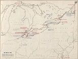 War of 1812. Operations 1812, 1813 & 1814 Antique Map, Vintage Map ...