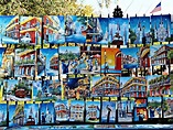 Jackson Square Art in the French Quarter, So Very Colorful – New ...