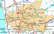 Mapa de Braga | Travelguía Portugal