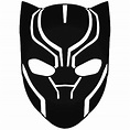 Avengers Black Panther Head Decal Sticker | Black panther marvel, Black ...