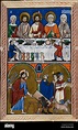 Above, the marriage at Cana. Below, Christ expels the money changers ...