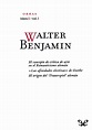 (PDF) Walter Benjamin - Obras Completas -Libro I-Vol.1 | Hikikomori ...