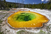 Morning Glory Pool Yellowstone Wyoming Photograph by Duncan Usher - Fine Art America