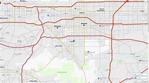 Chino California Map