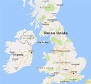 Mapa Da Inglaterra | Mapa