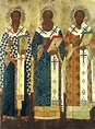 Three Holy Hierarchs Icon - OrthodoxGifts.com