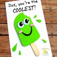 11 creative DIY Father's Day cards kids can make. Awwww!