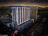 Whitney Peak Hotel last night. What other Hotel can you climb? : r/Reno