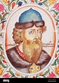 Portrait of the Russian Grand Duke Vladimir Vsevolodovich Monomakh ...