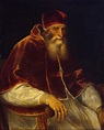 Titian (Tiziano Vecellio), between 1485 and 1490-1576 Portrait of Pope ...
