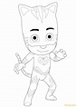 The Amazing Catboy From PJ Masks Coloring Page - Free Printable ...