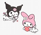 #freetoedit - Kuromi And My Melody Icons, HD Png Download - kindpng