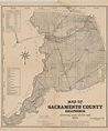 Map of Sacramento County California : Free Download, Borrow, and ...