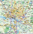 Karte von Hamburg (Stadt in Deutschland) | Welt-Atlas.de